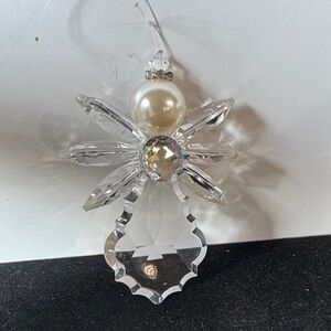 Ganz Crystal Expressions Pearl Angel Ornament